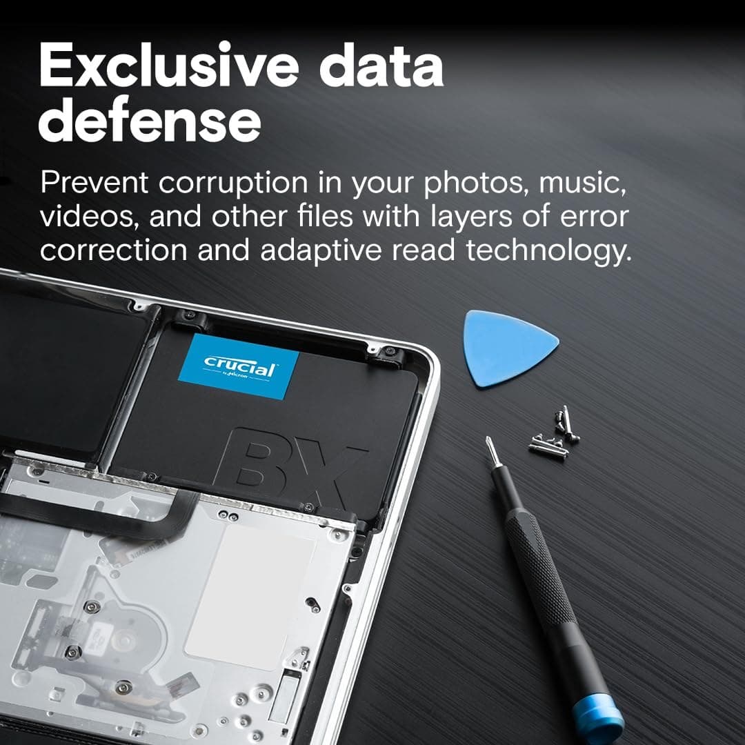 Crucial BX500 SATA SSD 480GB Internal Solid State Drive - Image 4