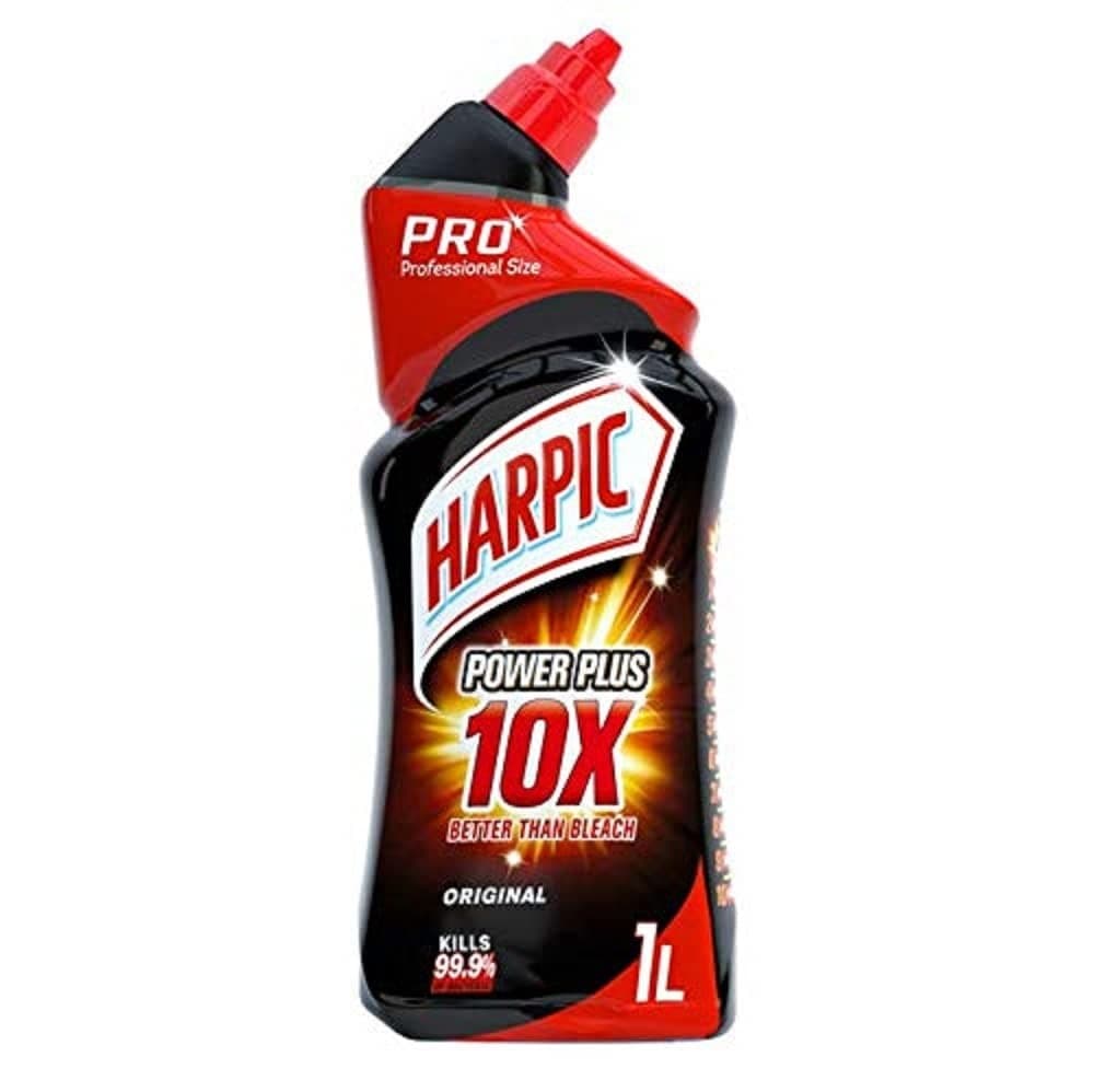 Harpic Professional Power Plus Toilet Cleaner, 1 L - Pack of 12 - Image 1