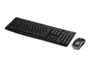 Logitech MK270 Wireless Keyboard and Mouse Combo - French Layout, Black thumbnail 3