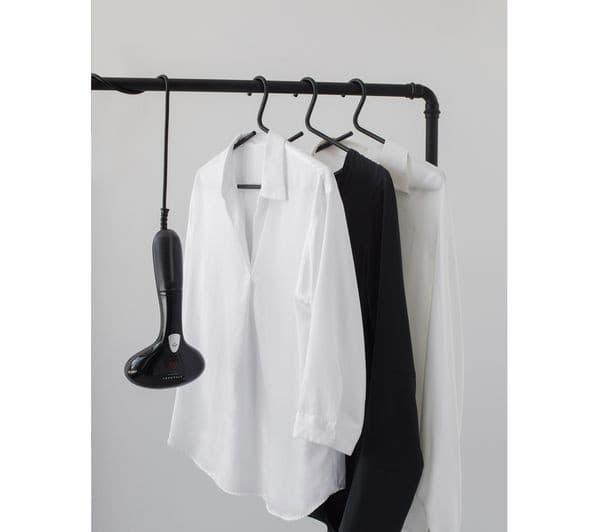 STEAMERY Cirrus 1 Handheld Clothes Steamer - Black - Image 4