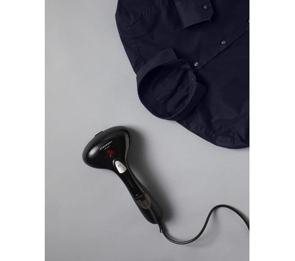 STEAMERY Cirrus 1 Handheld Clothes Steamer - Black - Image 5
