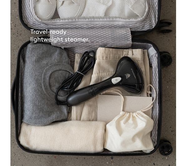 STEAMERY Cirrus 1 Handheld Clothes Steamer - Black - Image 10