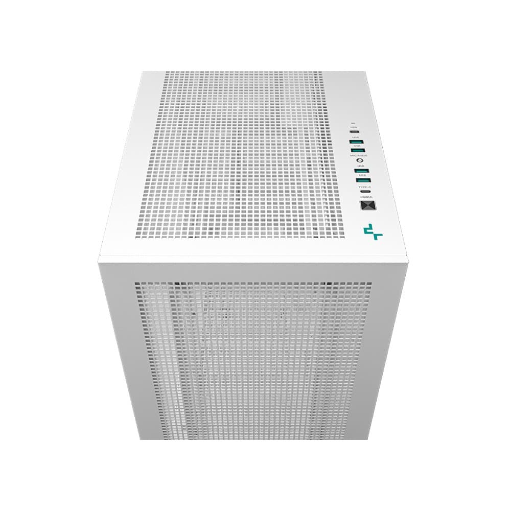 DeepCool Morpheus WH Full Tower Tempered Glass Gaming PC Case - White - Image 8