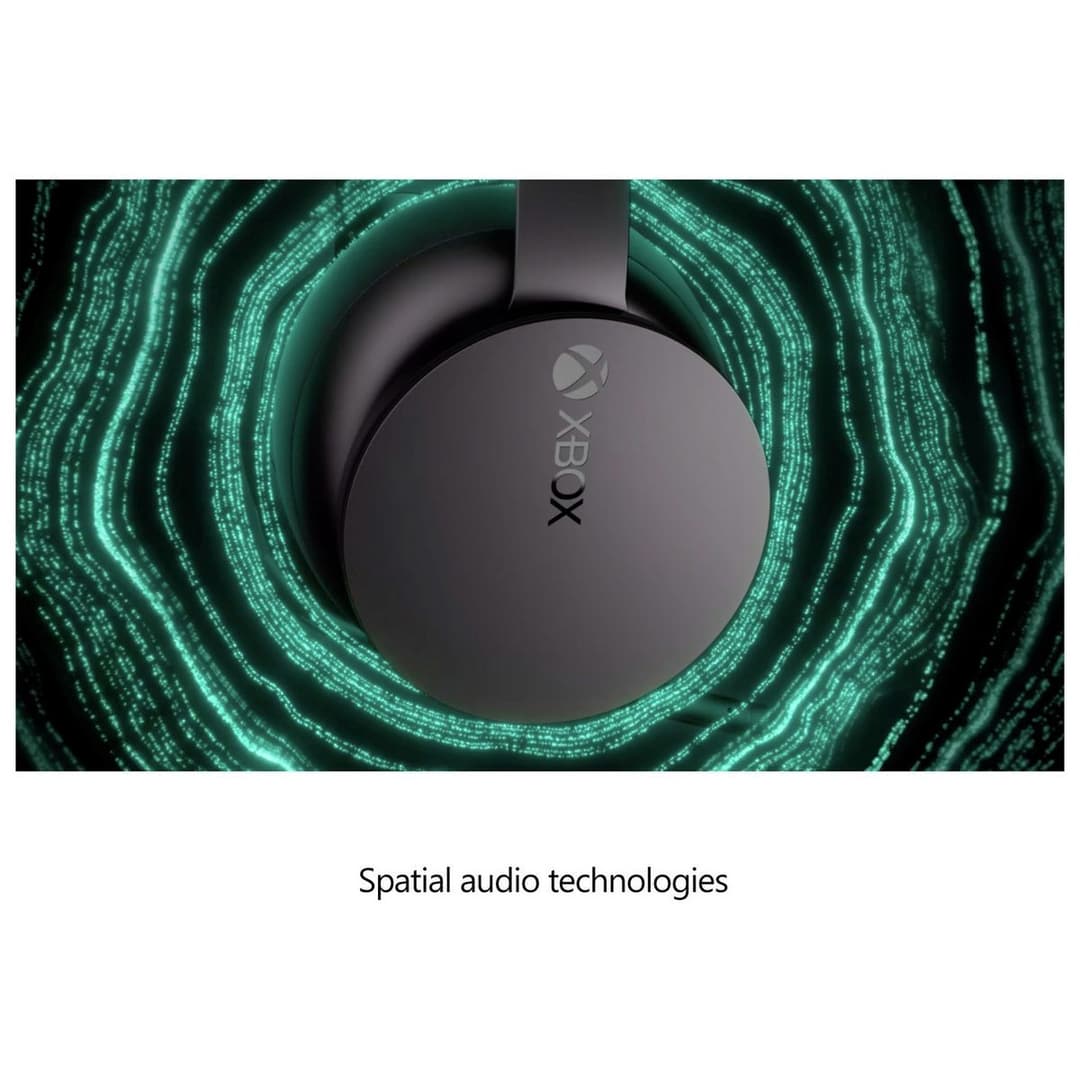 Official Xbox Wireless Gaming Headset - Black - Image 3