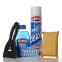 CarPlan Winter Essentials Kit - Deicer, Screen Wash, Ice Scraper, Windscreen Deminster Pad thumbnail 1