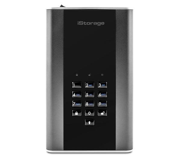 ISTORAGE DiskAshur DT2 Portable Hard Drive - 1 TB, Graphite - Image 8