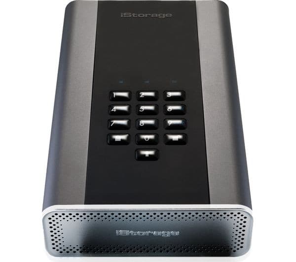 ISTORAGE DiskAshur DT2 Portable Hard Drive - 1 TB, Graphite - Image 9