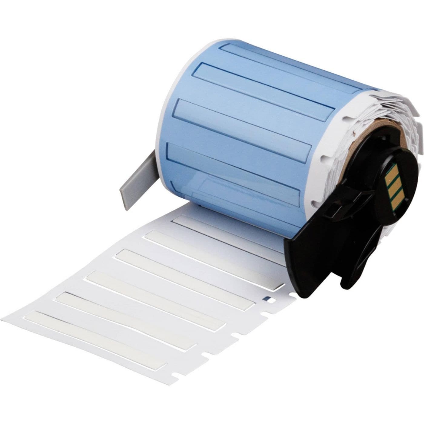 Brady M6-094-175-342-WT PermaSleeve Heat-Shrink Labels for M610, M611, BMP61, M710 (with media adapter) and BMP71 (with media adapter) - 0.094 in Dia x 1.75 in, White, Roll of 100