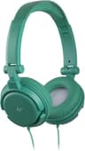 KitSound iD Audio Over-Ear Headphones with Mic, Multifunction Button, Compatible with iPhone, Android, Tablets and MP3 Devices, Green