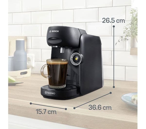 TASSIMO by Bosch Finesse TAS162EGB Coffee Machine - Black - Image 9