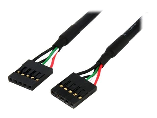 StarTech USB 2.0 Header Cable Black