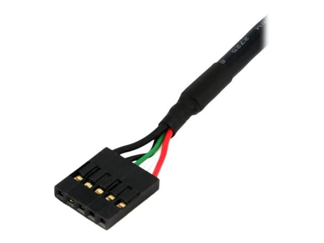 StarTech USB 2.0 Header Cable Black - Image 2