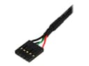 StarTech USB 2.0 Header Cable Black thumbnail 2