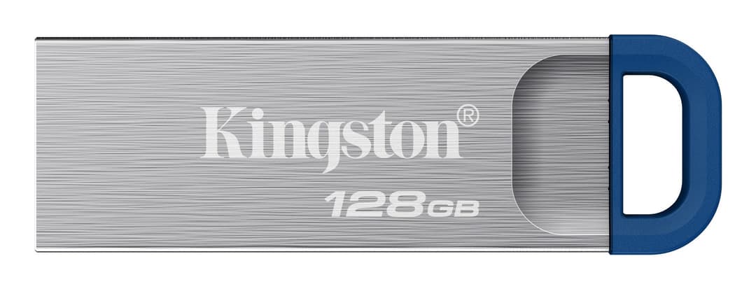 Kingston Technology DataTraveler 128GB Kyson 220MB/s Metal USB 3.2 Gen 1 - Image 1