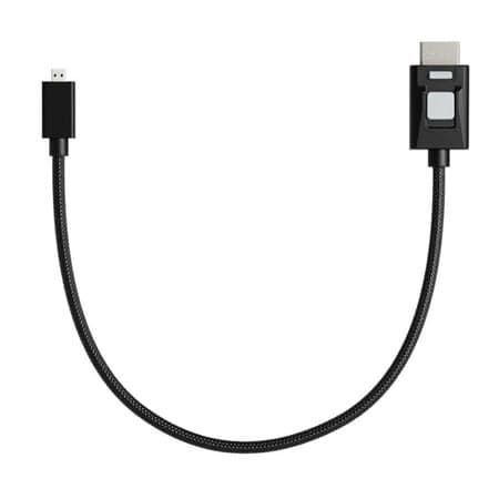 Atomos 4K60 HDR Locking Full HDMI to Micro-HDMI 11.8-Inch Cable for High-Speed Video Transfer (Black) - Image 1