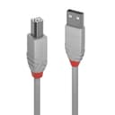 Lindy 3m USB 2.0 Type A to B Cable, Anthra Line, Grey thumbnail 1