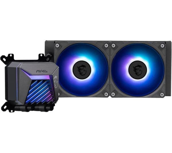 MSI MAG CORELIQUID A15 Liquid CPU Cooler, ARGB, Black - 240mm - Image 3