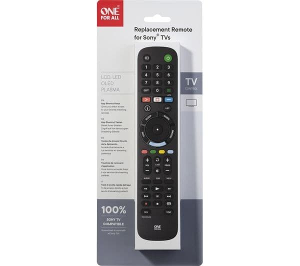 ONE FOR ALL URC4912 Sony Remote Control Black - Image 2