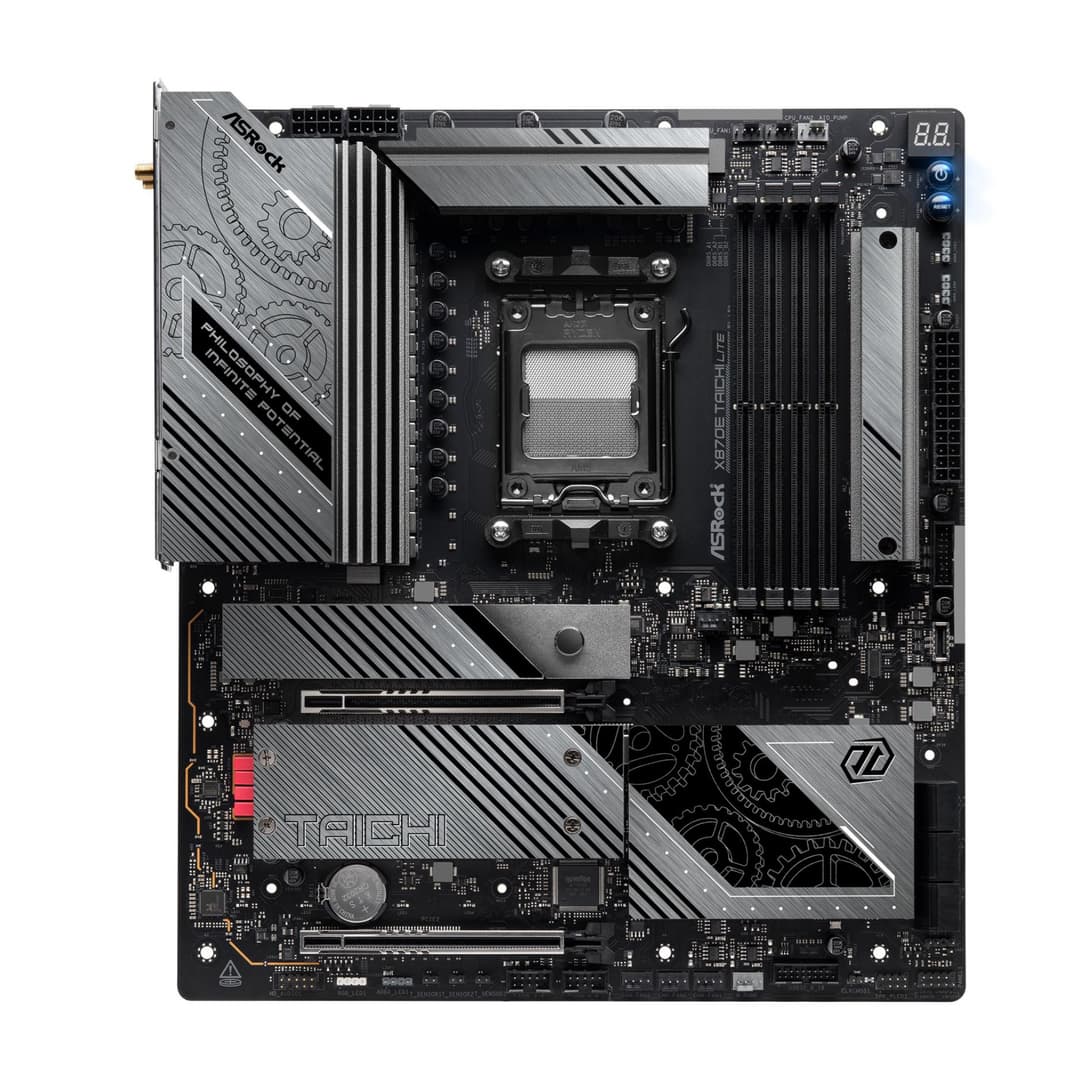 Asrock X870E TAICHI LITE AMD X870E DDR5 E-ATX Socket AM5 Motherboard - Image 2