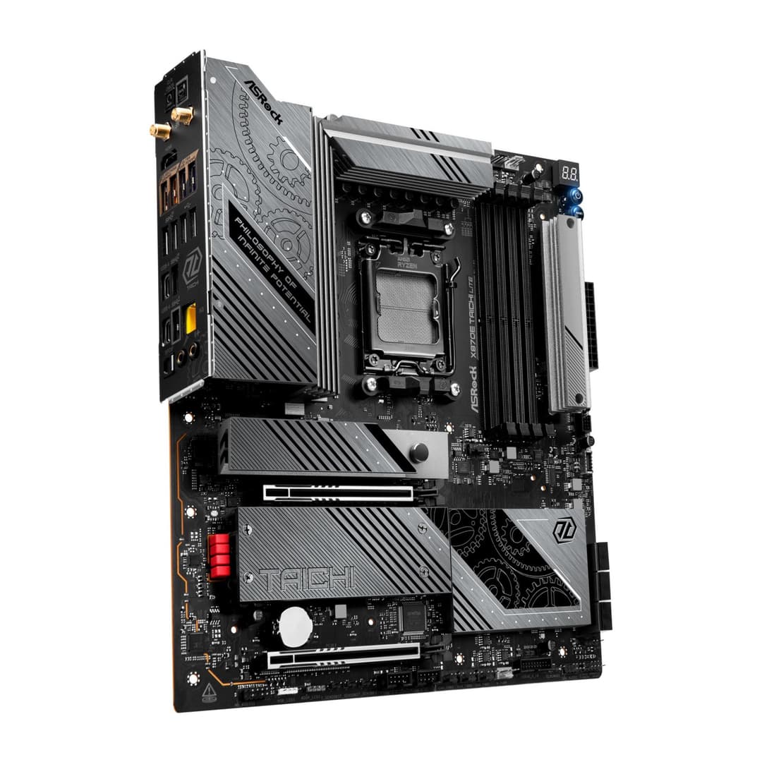 Asrock X870E TAICHI LITE AMD X870E DDR5 E-ATX Socket AM5 Motherboard - Image 3