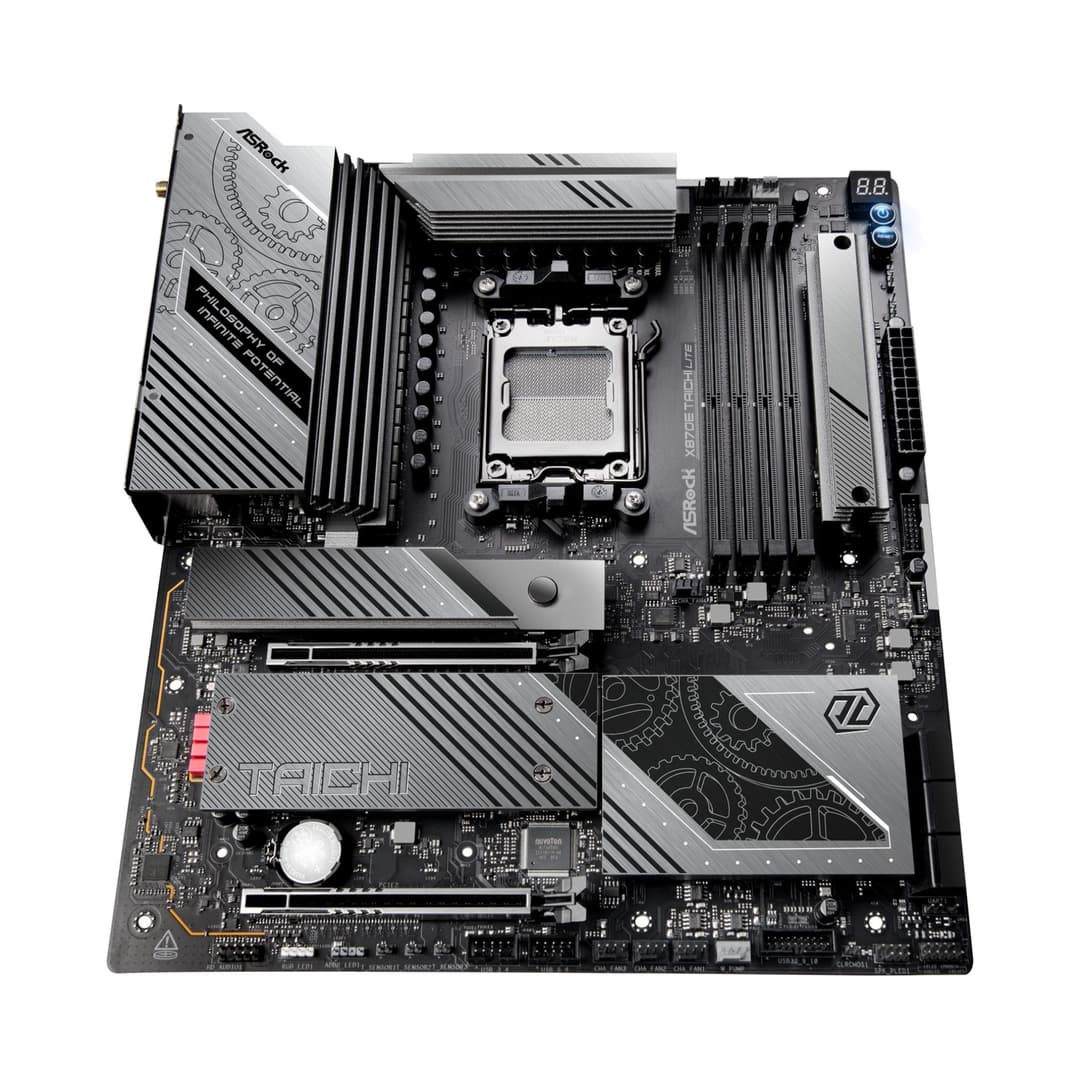 Asrock X870E TAICHI LITE AMD X870E DDR5 E-ATX Socket AM5 Motherboard - Image 4
