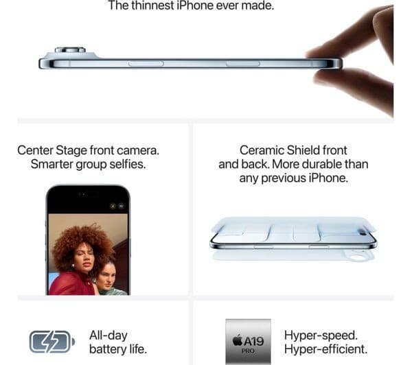 Apple iPhone Air 256GB Cloud White - Image 5