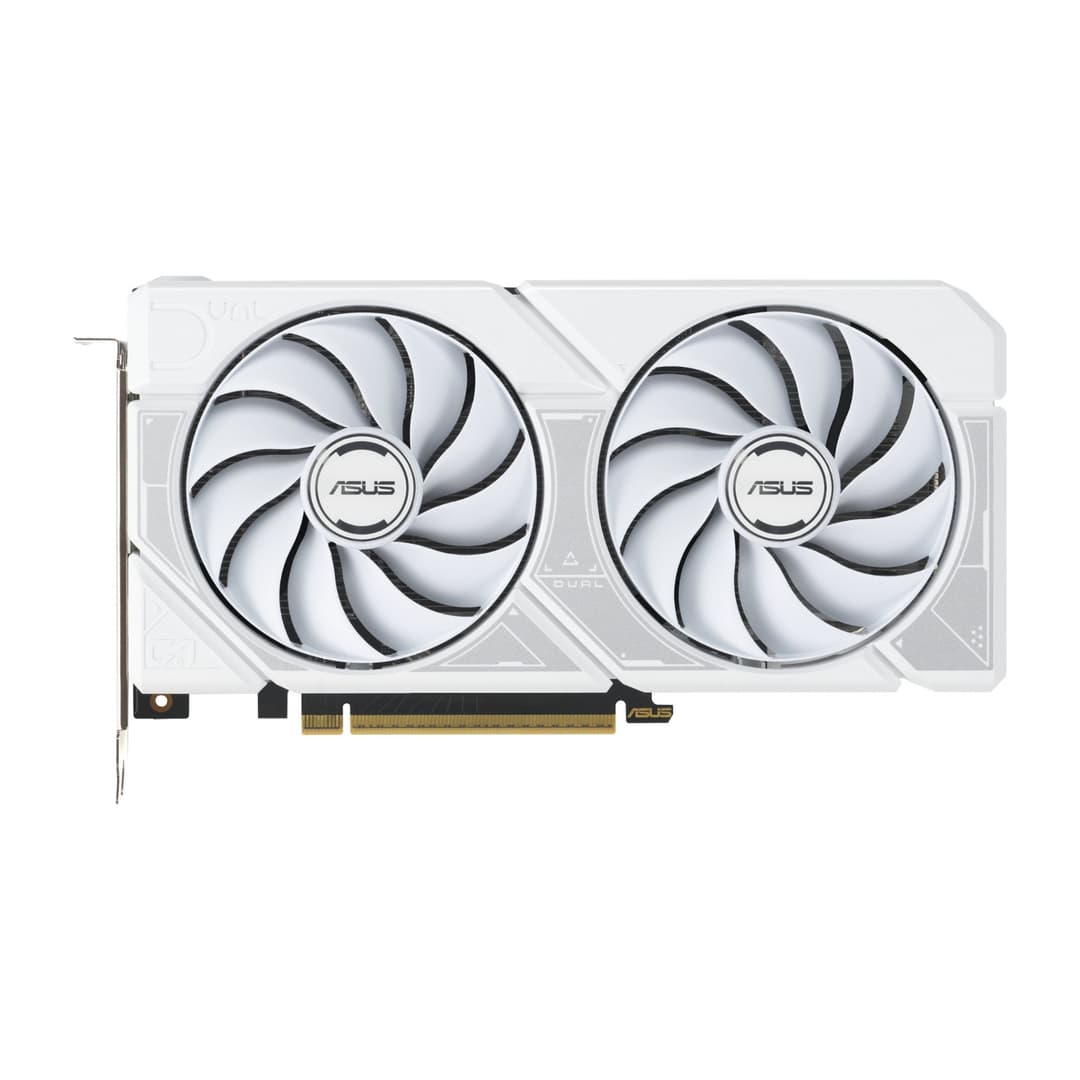 ASUS Dual GeForce RTX 5060 OC Edition 8GB GDDR7 Graphics Card - White - Image 2