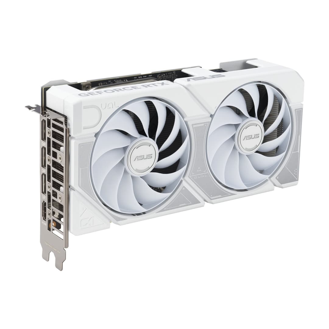 ASUS Dual GeForce RTX 5060 OC Edition 8GB GDDR7 Graphics Card - White - Image 3