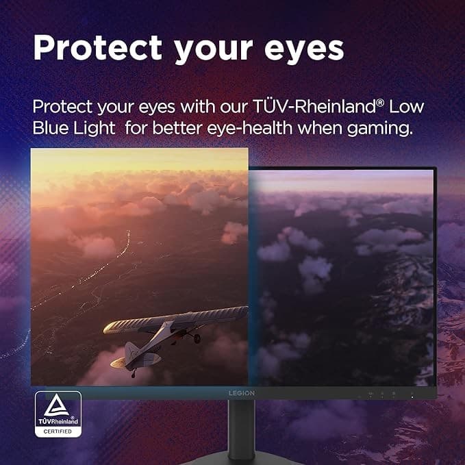 Lenovo Legion R24s 23.8 Inch Full HD 144Hz IPS Gaming Monitor Raven Black - Image 5