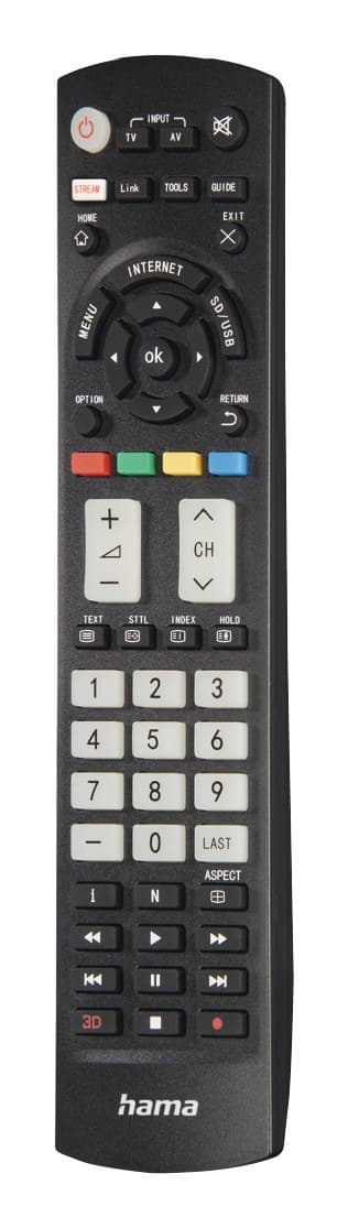 Hama 00221064 Universal IR TV Remote Control with Learning Function - Image 3