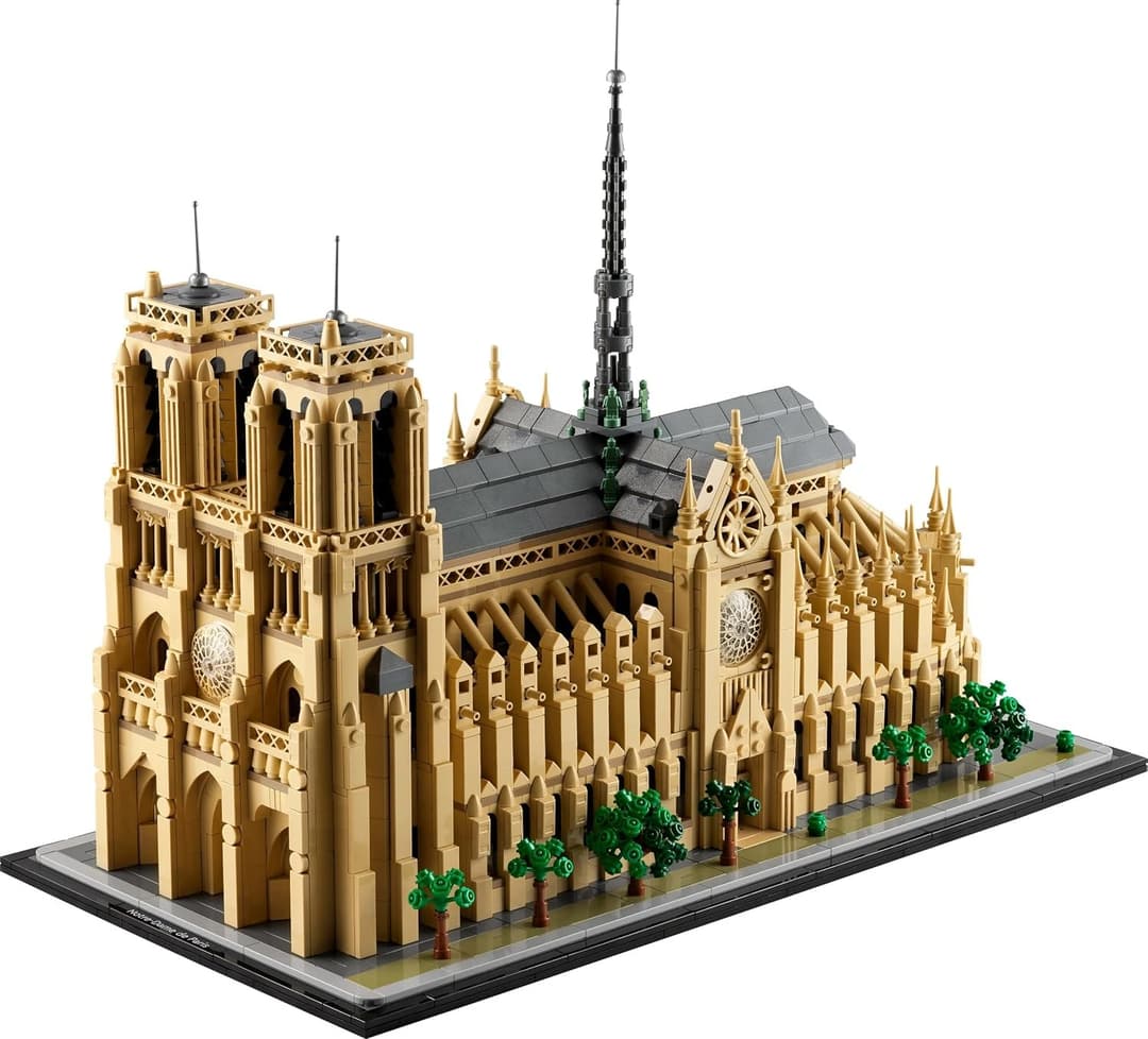 LEGO Architecture Notre-Dame de Paris 21061 4,383 Pieces Architectural Building Set - Grey - Image 2
