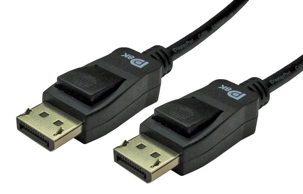 Cables Direct 1m DisplayPort v2.1 DP40 Cable - Image 1