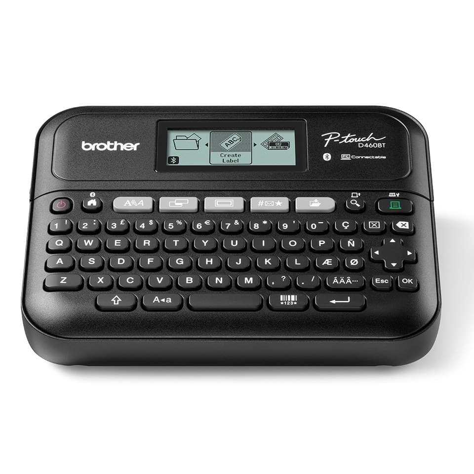 Brother PT-D460BTVP label printer Thermal transfer 180 x 180 DPI 30 mm/sec Wired & Wireless TZe Bluetooth QWERTY - Image 1