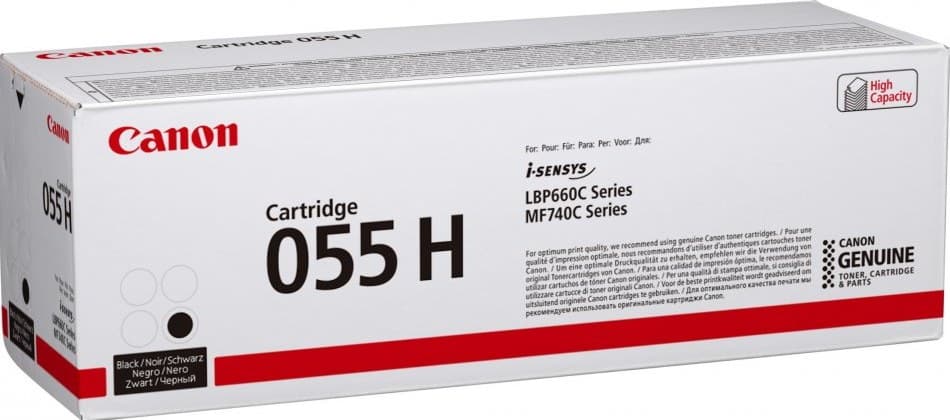 Canon 055H toner cartridge 1 pc(s) Original Black - Image 1