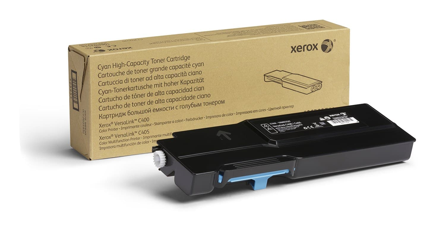 Xerox 106R03518 Cyan High Capacity Toner Cartridge for VersaLink C400/C405 (4,800 pages)