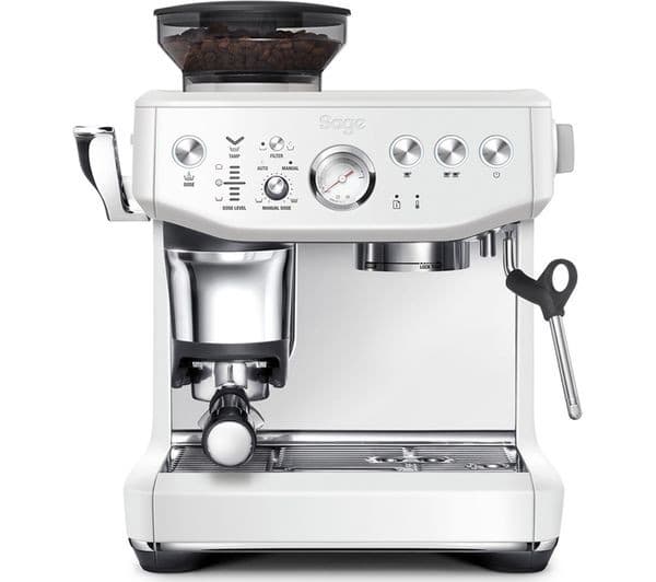 Sage the Barista Express Impress SES876 Bean to Cup Coffee Machine - Sea Salt - Image 1