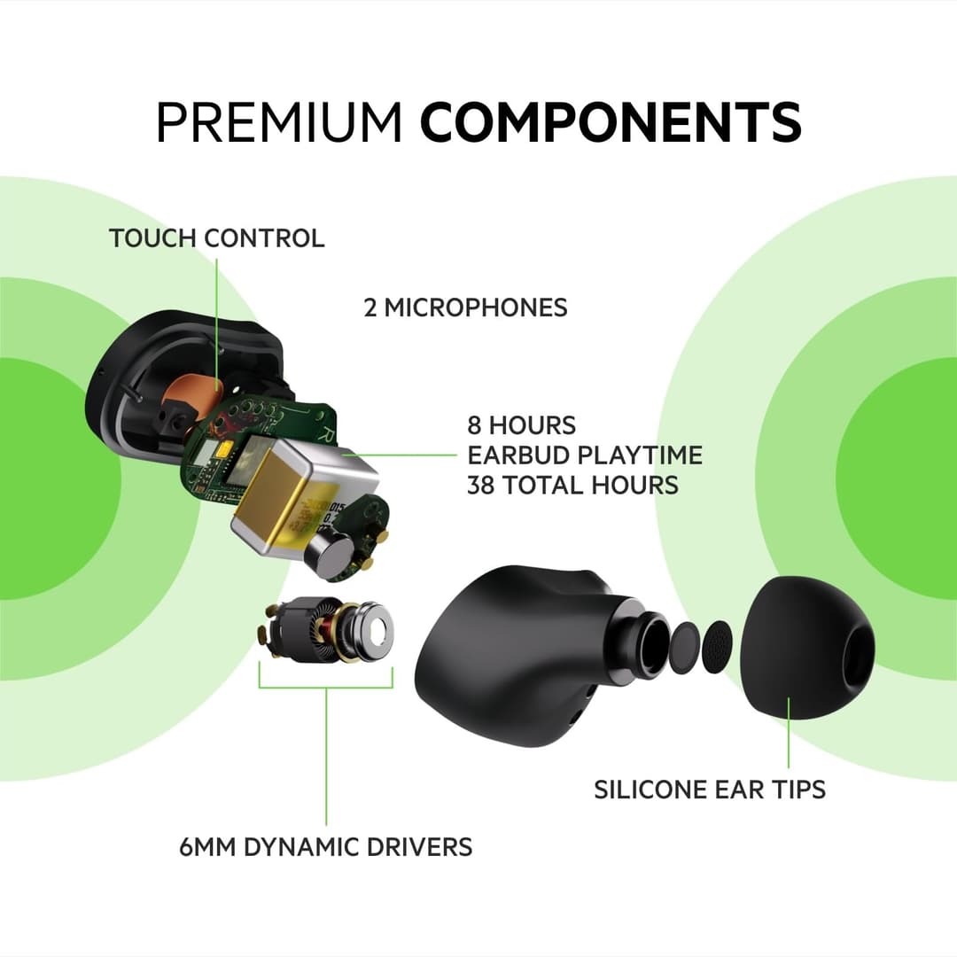 Belkin SOUNDFORM Play True Wireless Earbuds - Black - Image 3