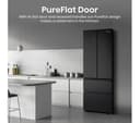 HISENSE PureFlat RF632N4AFC1 Smart Fridge Freezer - Black thumbnail 5