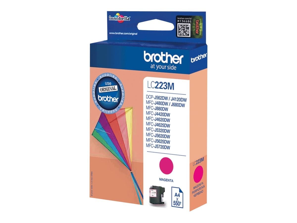 Brother LC-223 Original Ink Cartridge 550 Pages - Magenta