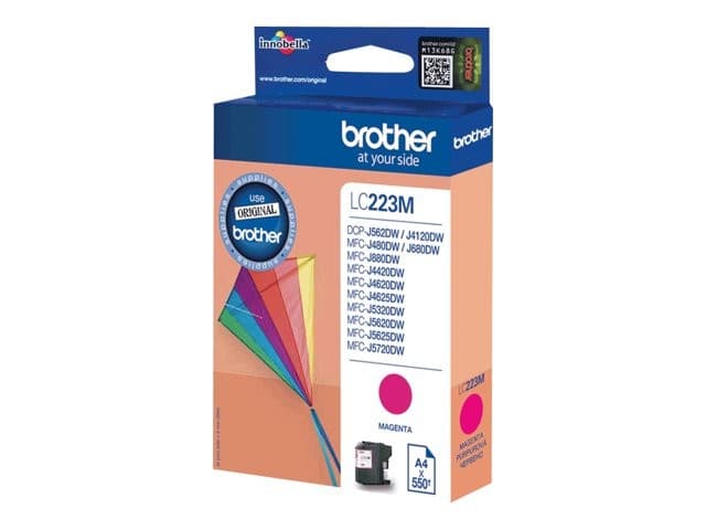 Brother LC-223 Original Ink Cartridge 550 Pages - Magenta - Image 4
