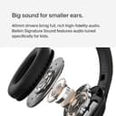 Belkin SoundForm Inspire Wireless Kids Over-Ear Headphones with Microphone - Black thumbnail 5