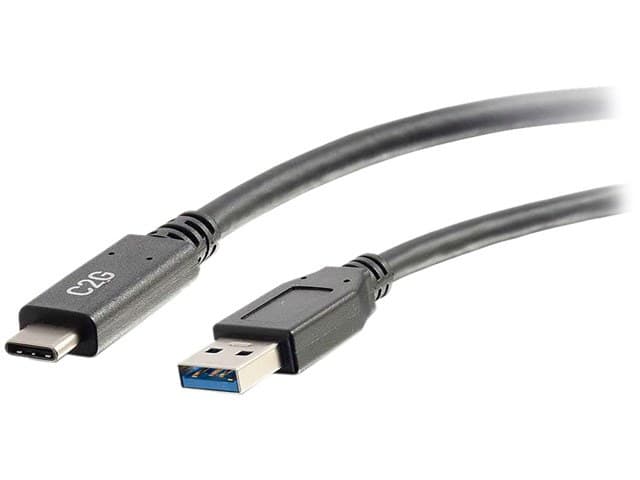 C2G 28833 USB 3.0 USB-C to USB-A Cable M/M  Black (USB IF Certified) (10 Feet  3.04 Meters) - Image 5
