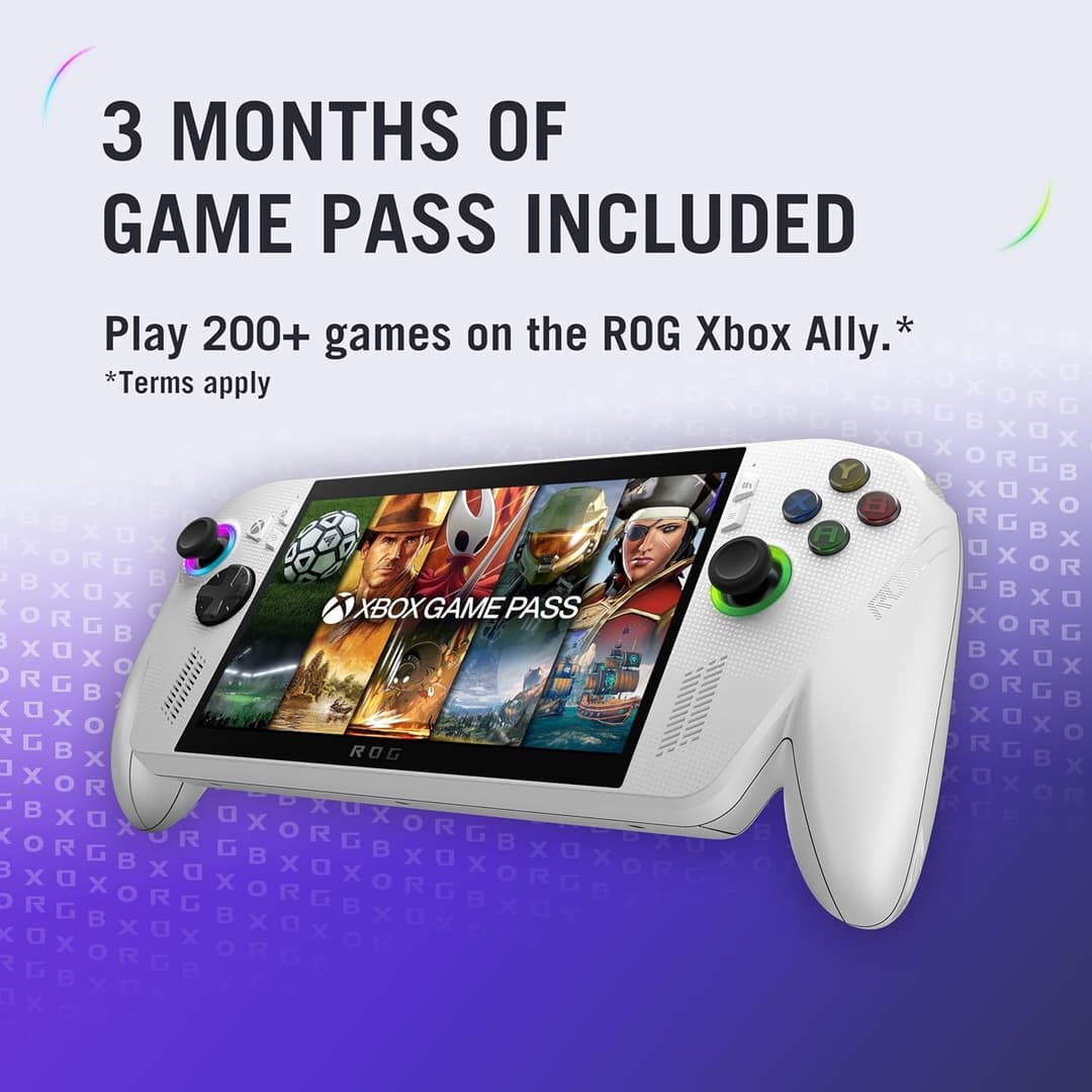 ASUS ROG Xbox Ally Handheld Gaming Console AMD Ryzen Z2 A 16GB 512GB - White - Image 8