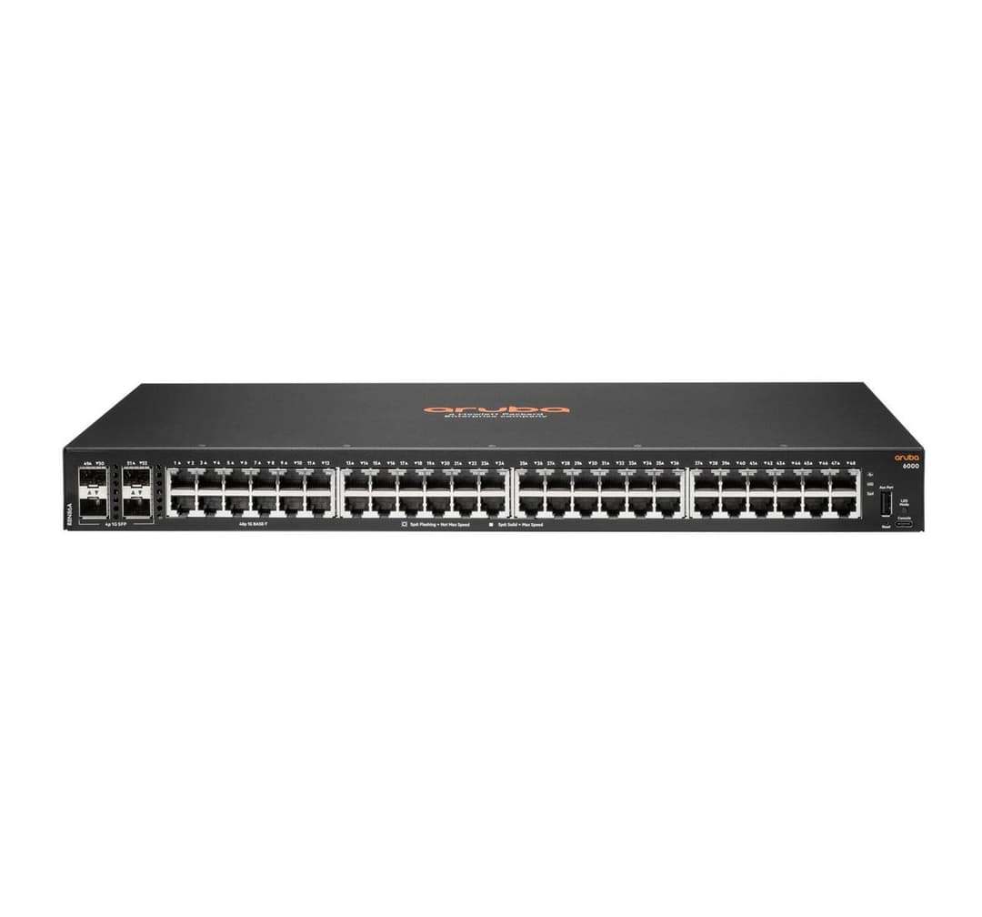 Aruba 6000 48G 4SFP Managed - Image 1