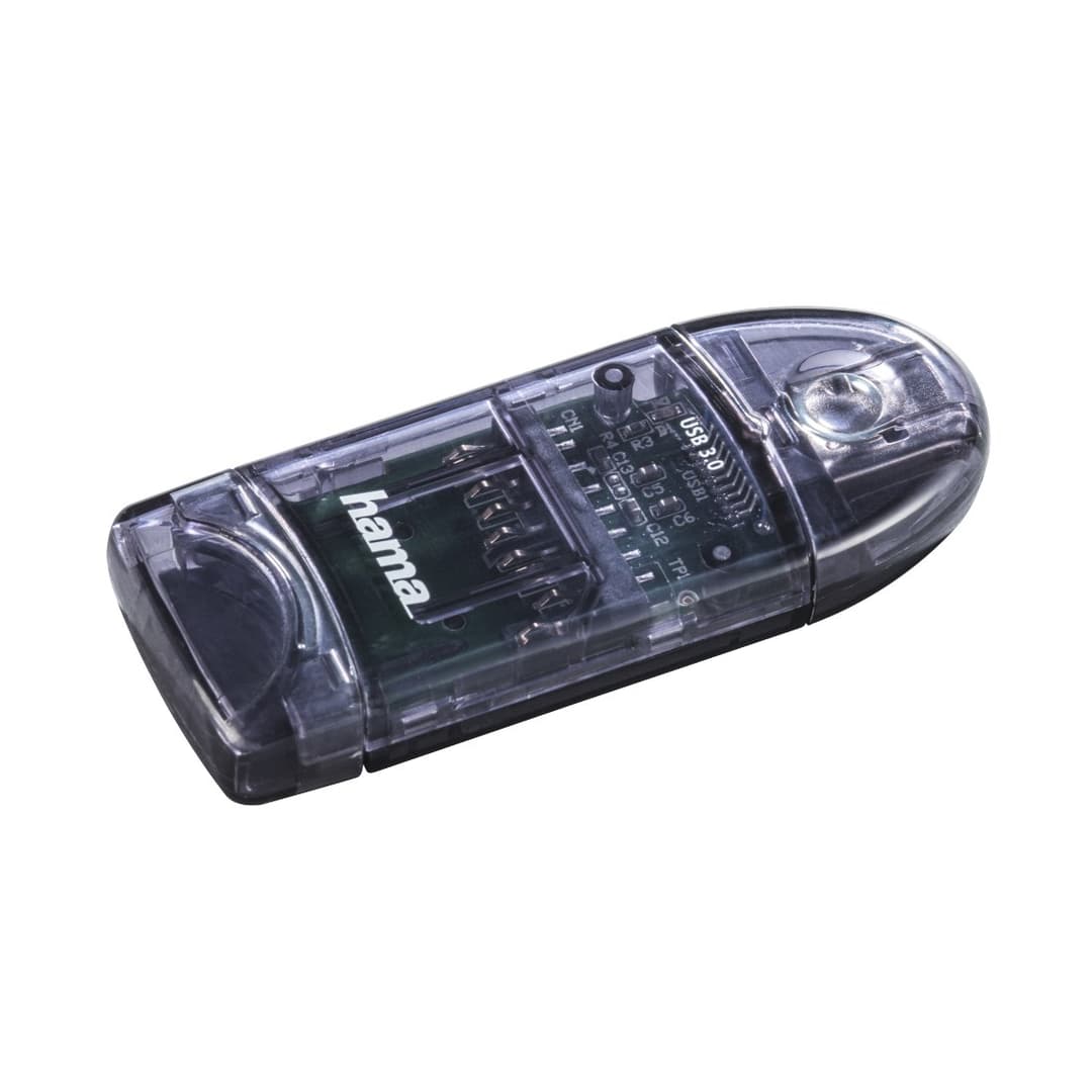 Hama 00124194 card reader USB Anthracite - Image 1