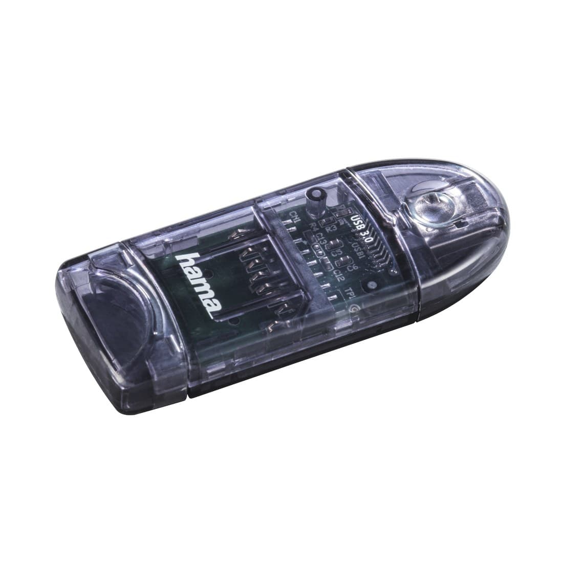Hama USB 3.0 Card Reader, SD/microSD - Anthracite