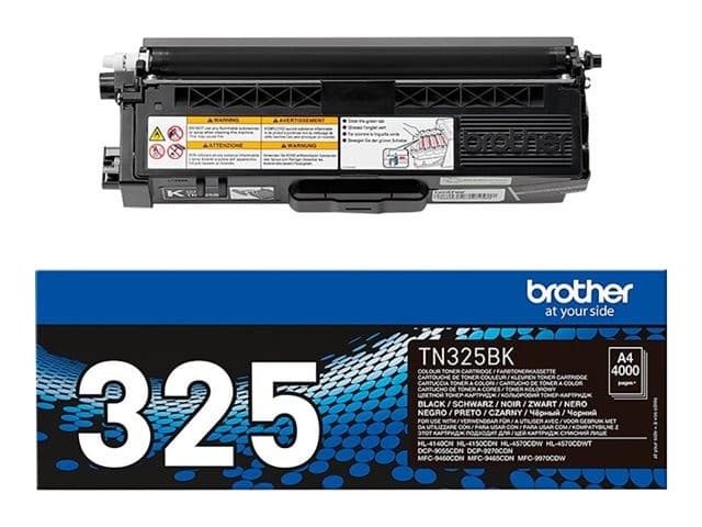 Brother TN325BK - High Yield - black - original - toner cartridge - Image 2