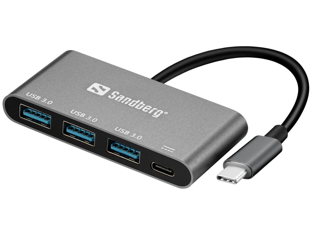 USB-C to 3xUSB 3.0 Hub + PD - Image 1