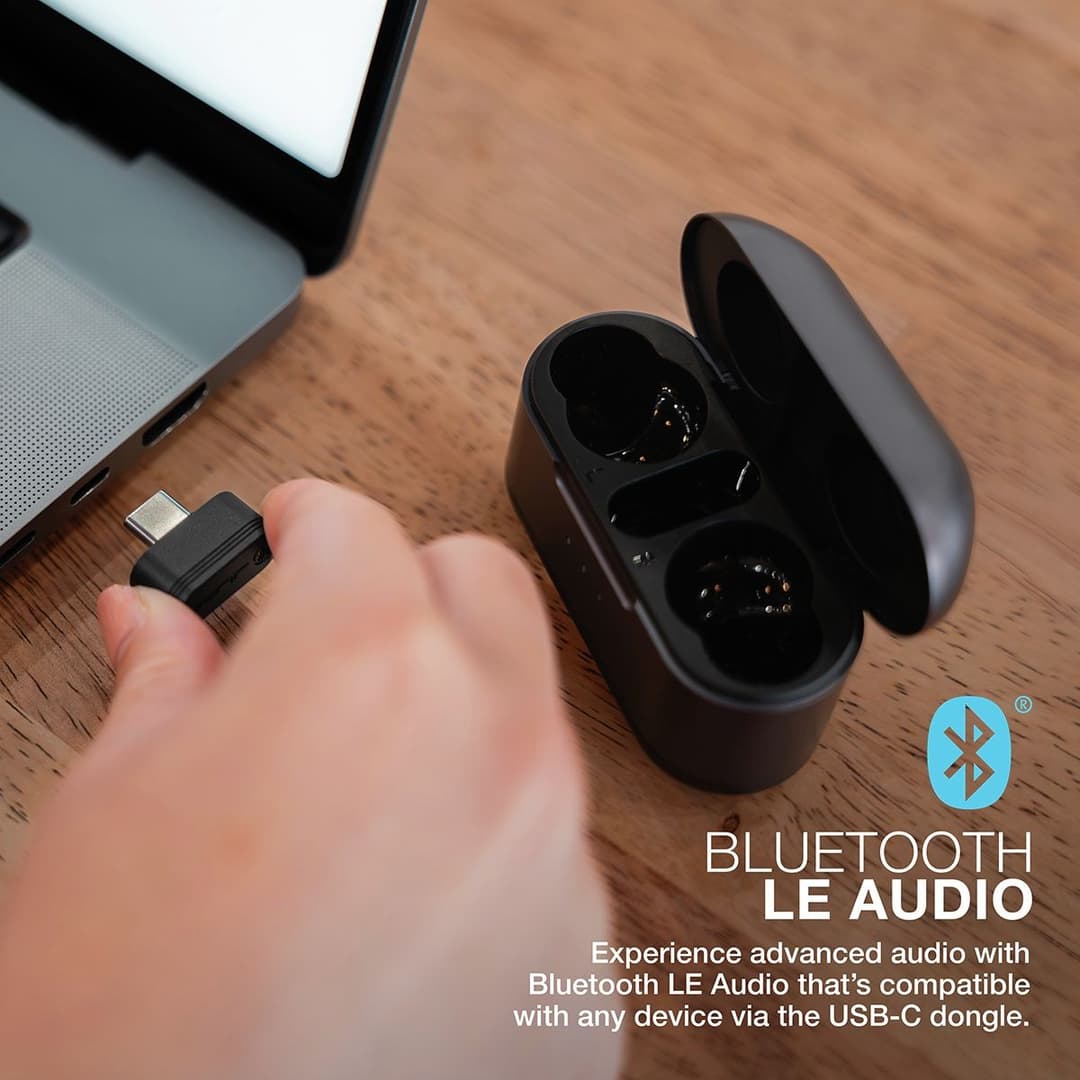 JLab Epic Lab Edition In-Ear True Wireless Earbuds - Black - Image 6