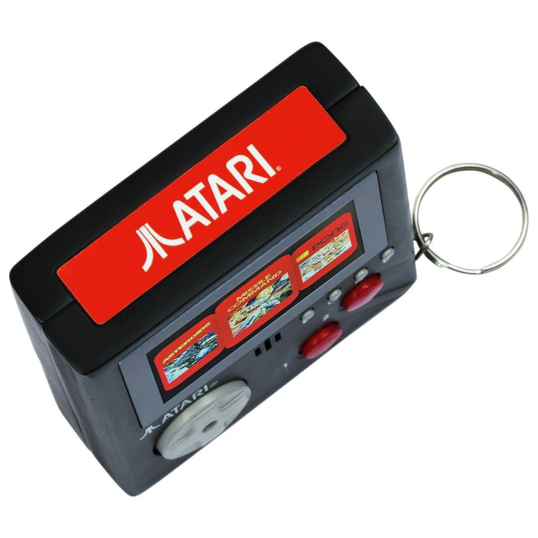 Official Atari Cartridge Handheld Keyring Console - 3 In 1 Games: Pong, Asteroids & Missile Command - Image 7